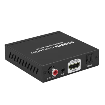 Extractor de Audio HDMI / 4K 60 Hz HDR / Salida SPDIF + Coaxial + R/L 3.5 mm / ARC / HDCP 1.4/2.2 Bidireccional / Salida HDMI Solo Video