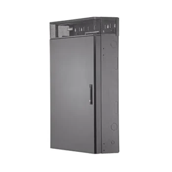 Gabinete de Montaje en Pared / 6 UR / 3 UR Activo + 3 UR Pasivo / Carga 90.72 kg (200 lbs) / Profundidad 9.5" (241.3 mm) / Acero 16 Gauge / UL 2416