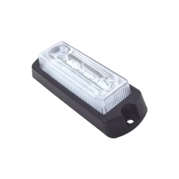 Luz Auxiliar Ultra Brillante / 8 LED Gen III Rojo/Azul / 25 Patrones / 10-30V DC / 4.72 x 1.83 x 0.94 pulgadas