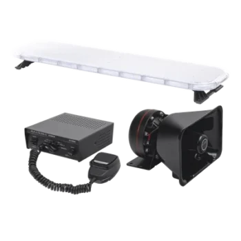 Kit de Señalización para Unidades de Seguridad / Barra LED 132 Unidades G3 HyperLux / Sirena 100W 7 Tonos / Bocina Uso Rudo 8 Ohms / IP65 / Controlador 45 Patrones / 116.84 cm (3.83 ft) de Largo