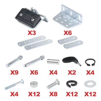 Set de Accesorios para Brazos de Montaje / Ajuste Ergonómico / Soportes de Aluminio / Instalación Rápida / Diseño Compacto