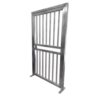 Puerta Lateral para Torniquetes / Acero Inoxidable 304 / 1350 x 2316 mm / 4.43 x 7.6 pies / Compatible con Cierres Magnéticos