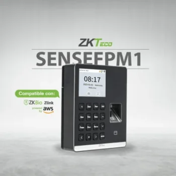 Terminal de Asistencia / Huella Digital y RFID / 500 Usuarios / Pantalla 2.8" / WiFi / ZKBio Zlink / USB