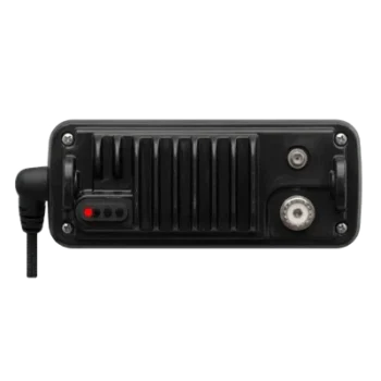 Radio VHF Marino / 25 W / IPX7 1 m (3.3 ft) / Dual y Tri-Watch / Canales Internacionales / Altavoz 4.5 W