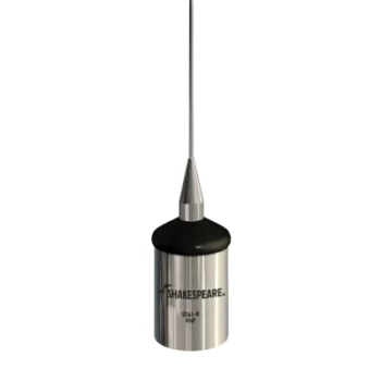 Antena Marina VHF / Acero Inoxidable / 3 dB / 50 W / 7 MHz / RG-58 4.5 m (15 ft) / 1.02 m (3.3 ft)