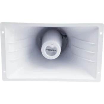 Bocina Corneta Voceo / 40 W / 8 Ohms / 95 dB a 15 m (49.2 ft) / RCA / 7.6 m (25 ft) / Intemperie