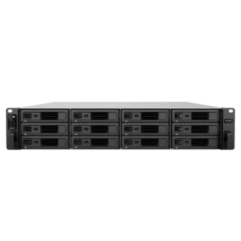 Unidad de Expansión Rack / 12 Bahías SATA 3.5"/2.5" / Intercambio en Caliente / Fuente Redundante / 2U / 4 Ventiladores 80 mm