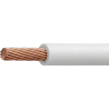 Cable Eléctrico THW-LS / 8 AWG / 19 Hilos / 90°C / 100 m (328 ft) / Blanco