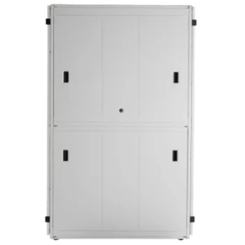 Gabinete de Servidores / 48 UR / 600 x 1200 mm / Puertas Perforadas 80% / Carga Estática 1588 kg / Acero Epoxi