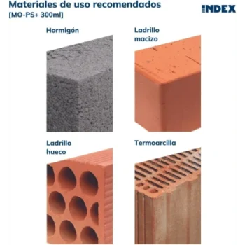 Resina de Poliéster sin Estireno / 300 ml / Cargas Medias-Altas / Hormigón No Fisurado y Mampostería / M8-M24 / -40°C a +80°C / Interior y Exterior