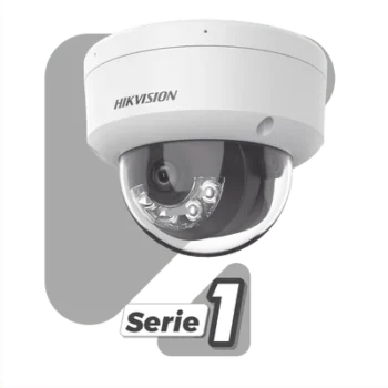 Cámara Domo IP / 4 Megapixel / Lente 2.8 mm / IR 30 m (98.4 ft) / WDR 120 dB / IP67 e IK10 / PoE