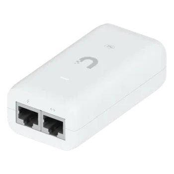 Adaptador PoE+ / 30W / 48V DC / Gigabit Ethernet / Protección Sobretensión / Entrada 100-240V AC