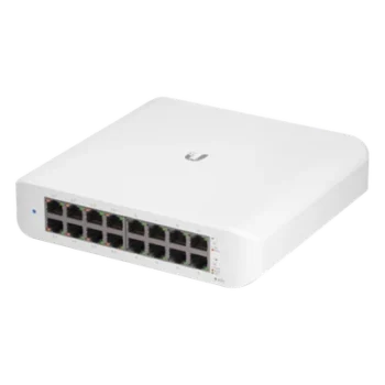 Switch administrable PoE / 16 puertos Gigabit / 8 puertos 802.3af/at / 45 W / 16 Gbps throughput / 7.5 x 7.3 x 1.7 pulgadas