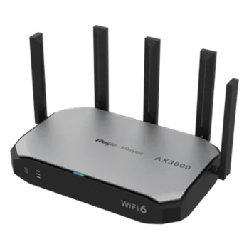 Router Wi-Fi 6 / Dual Band / 4x WAN Balanceado / Mesh / 180 Clientes / 1.2 Gbps / 5 Antenas 5 dBi