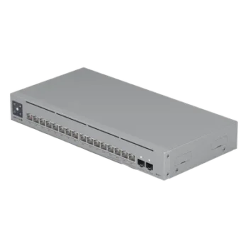 Switch PoE Administrable / 16 Puertos / 4x 2.5 GbE PoE++ / 12x GbE PoE+ / 2x SFP+ 10G / 180W / Pantalla Táctil 1.3'
