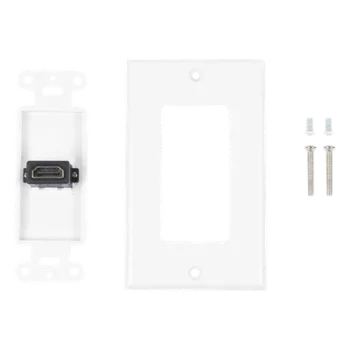 Placa de Pared / 1 Puerto HDMI Hembra-Hembra / Montaje Vertical / 70 x 115 mm / 2.75' x 4.52'
