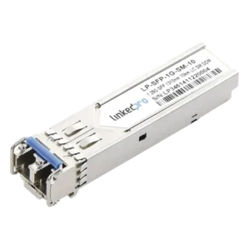 Transceptor Óptico SFP / Monomodo 1310 nm / 1.25 Gbps / 1000BASE-LX / LC/UPC Dúplex / DDM / 10 km (6.2 mi)
