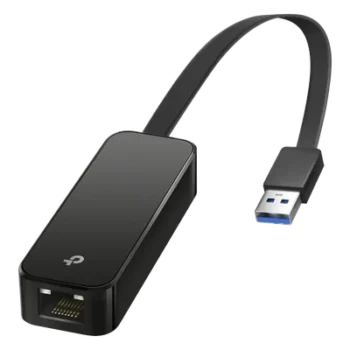 Adaptador de red / USB 3.0 a RJ45 / Gigabit Ethernet 10/100/1000Mbps / Cable plegable / 2.8 x 1.0 x 0.6 in
