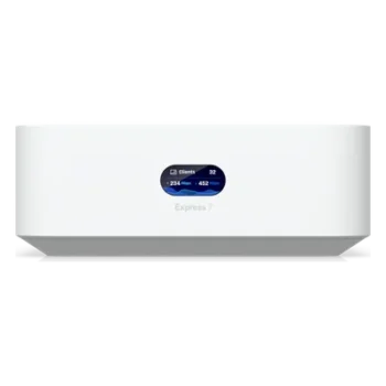 Cloud Gateway Compacto / Wi-Fi 7 / 6 Transmisiones Espaciales / 6 GHz / 10GbE WAN / 2.5GbE LAN / Cobertura 160 m² (1,750 ft²)