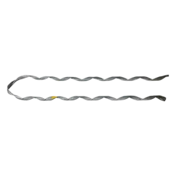 Remate Preformado para Fibra Óptica / Acero Galvanizado / Mini-ADSS 6-7 mm / Tensión 1300 N / 20 Años Vida Útil / Pierna Dispareja