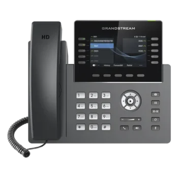 Teléfono IP / 10 Líneas SIP / 5 Cuentas / Pantalla 4.3" / Wi-Fi 5 Dual Band / Bluetooth / PoE Gigabit / 40 Teclas BLF