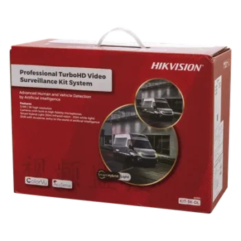 Kit TurboHD / 3K 5 Megapixel / DVR 4 Canales / 4 Cámaras Bala / Dual Light 30 m (98.4 ft) / IP67 / Micrófono Integrado / Cables 18.3 m (60 ft)