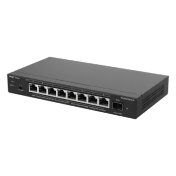 Switch Administrable Capa 2 PoE+ / 8 puertos 2.5Gb / 1 SFP+ 10Gb / 130W PoE / 60Gbps switching / Sin ventilador