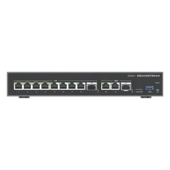 Firewall NG / Router VPN 3 Gbps / IP PBX 12 Usuarios / Switch 10 Puertos Gigabit / 4 Puertos PoE / 2 SFP 2.5G / Wi-Fi 6 Dual Band