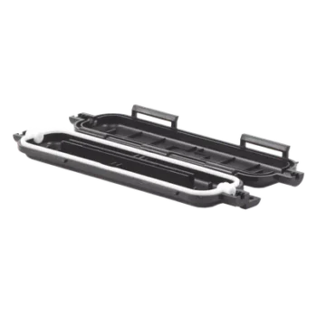 Mini Caja de Protección para Empalmes de Fibra Óptica / IP65 / ABS / 160 x 46 x 17 mm / -40°C a +80°C / FTTH