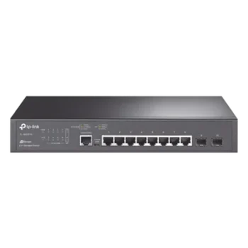 Switch Gigabit Administrable / 8 Puertos RJ45 + 2 SFP / 20 Gbps / SDN Omada / QoS 8 Colas / IPv4/IPv6