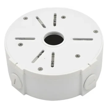 Caja de Conexiones Universal / Interior / Aluminio / Blanco / Bala Domo Turret / 3 y 4 Orificios / Conexión 3/4