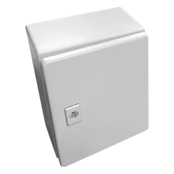 Gabinete de Acero / NEMA 4 / IP66 / 15 x 15 x 12 cm / 5.9 x 5.9 x 4.7 in / Platina Incluida