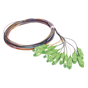 Kit de Pigtails / Monomodo G.657A2 / SC/APC / 2 m (6.56 ft) / 900 µm / 12 Piezas