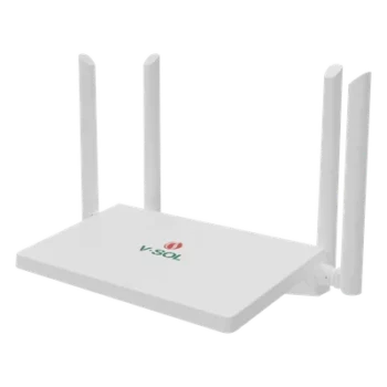 Router Wi-Fi 6 / AX3000 Dual Band / 4 Puertos Gigabit / MESH / Diseño Compacto / -30 a 60°C