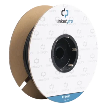 Carrete de Fibra Óptica / Monomodo 9/125 / SC-SC Duplex / 50 m (164.04 ft) / Kevlar / Subterráneo
