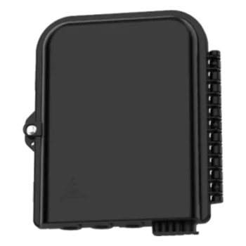 Caja de Empalme FTTx / 24 Fusiones / Splitter 1x8 SC/APC / 8 Acopladores SC/APC / 3 Puertos Troncal / IP65 / Interior-Exterior
