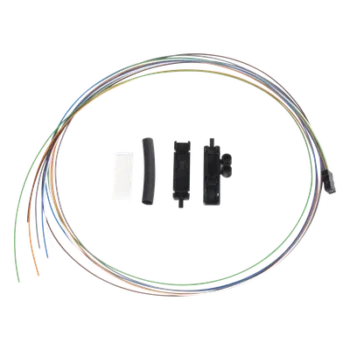 Kit Fan-Out de Fibra Óptica / 6 Fibras / Conversión 250 a 900 Micras / 1 Metro (3.28 Pies)