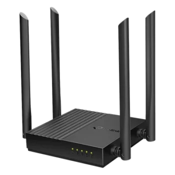 Router Inalámbrico / AC1200 / Doble Banda / MU-MIMO 2x2 / 4 Puertos LAN Gigabit / EasyMesh / Beamforming