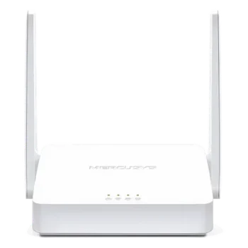 Router Inalámbrico N / Wi-Fi 2.4 GHz 300 Mbps / 1 Puerto WAN 10/100 Mbps / 2 Puertos LAN 10/100 Mbps / 2 Antenas 5 dBi / IPv6 e IPTV