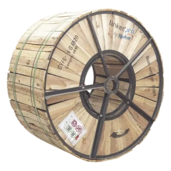 Cable de Fibra Óptica Monomodo / 6 Hilos G.652D / Armado Acero / 4 km / Exterior Subterráneo / 10.5 mm / -20°C a +65°C