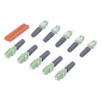 Conector Mecánico SC/APC / Monomodo 3 mm / Pre-pulido / Reterminable 5x / IL ≤0.4 dB / RL ≥55 dB / -40 a 85 °C