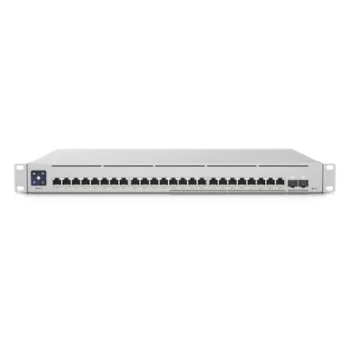 Switch Capa 3 / 24 Puertos PoE+ / 12x 2.5GbE + 12x 1GbE / 2x SFP+ 10G / 400W / Pantalla 1.3"