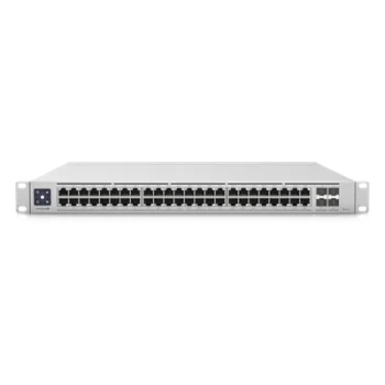 Switch PoE Administrable Capa 3 / 48 Puertos 2.5GbE RJ45 PoE+ / 4 Puertos 10G SFP+ / 720W PoE Total / Pantalla Táctil 1.3" / 320 Gbps