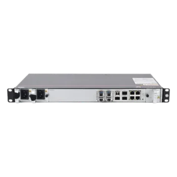 OLT GPON / 4 Puertos GPON C+ / 4 Puertos Uplink 10GE/GE / Hasta 256 ONTs / Switching 95 Gbit/s / Doble Fuente AC / 1 UR
