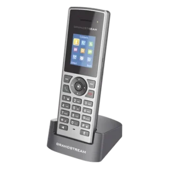 Teléfono IP Inalámbrico DECT / Alcance 350 m (1148.3 ft) Exterior / 10 Cuentas SIP / 20 Horas Conversación / Pantalla Color 1.8 Pulgadas / Audio Full HD