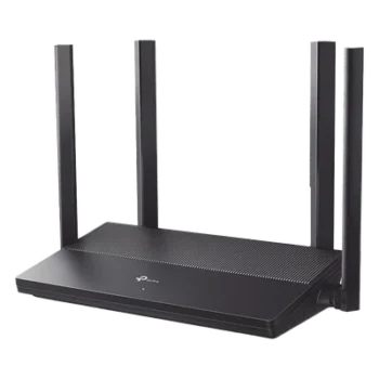Router WiFi 6 AX / 1500 Mbps / 4 Antenas Beamforming / 3 LAN + 1 WAN Gigabit / WPA3 / EasyMesh