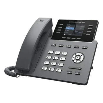 Teléfono IP / 8 Líneas SIP / 4 Cuentas / Wi-Fi 5 Dual-Band / Pantalla 2.8" / Gigabit / Bluetooth / PoE / Audio Opus