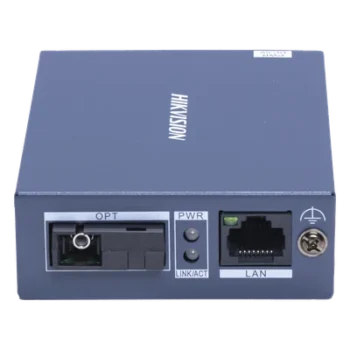Convertidor de Medios / Receptor Óptico RX / Fibra Monomodo SC / Alcance 20 km (12.4 mi) / 1 Puerto SFP 100 Mbps / 1 Puerto RJ45 10/100 Mbps / Plug and Play