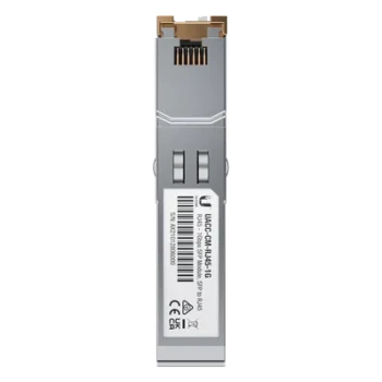 Módulo Transceptor SFP a RJ45 / 1000BASE-T / 1 Gbps / Alcance 100 m (328 ft) / Cobre Ethernet