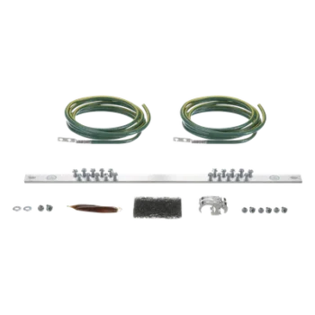 Kit de Puesta a Tierra / Jumpers 6 AWG / Barra 20 Orificios / Rack 19in / 2.44m (8ft)